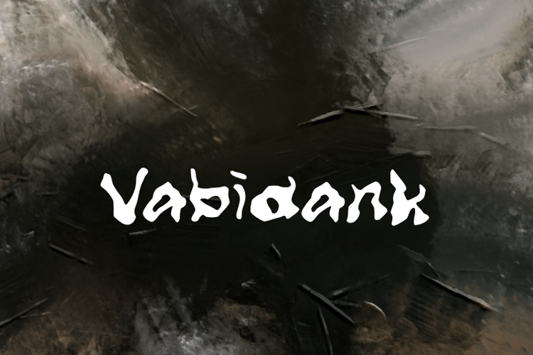 Preview of v Vabidank Font