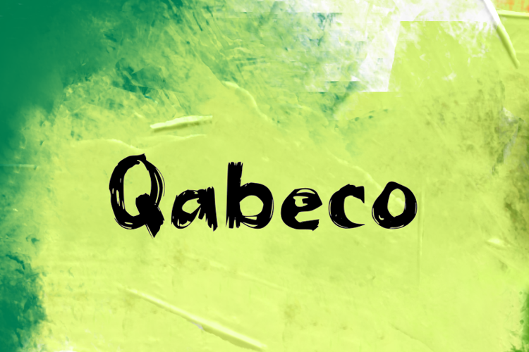 Qabeco Font