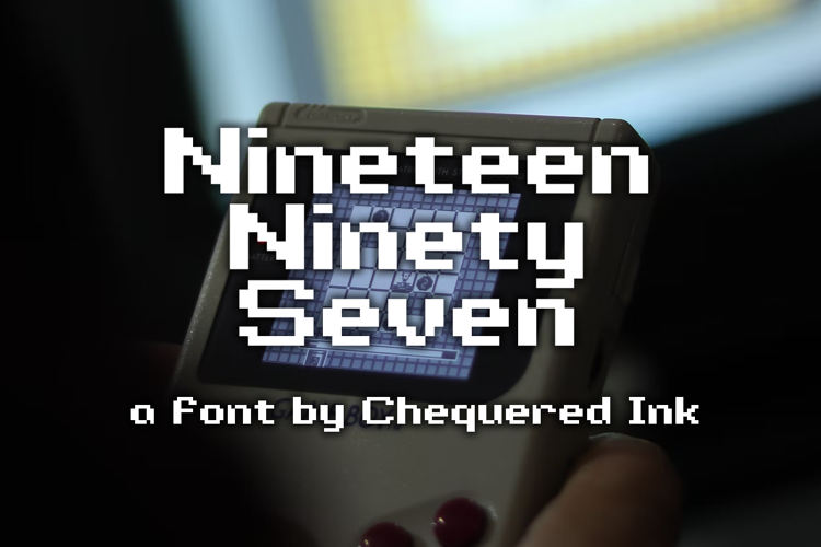 Nineteen Ninety Seven Font