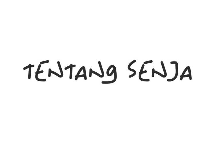 Preview of Tentang Senja Font