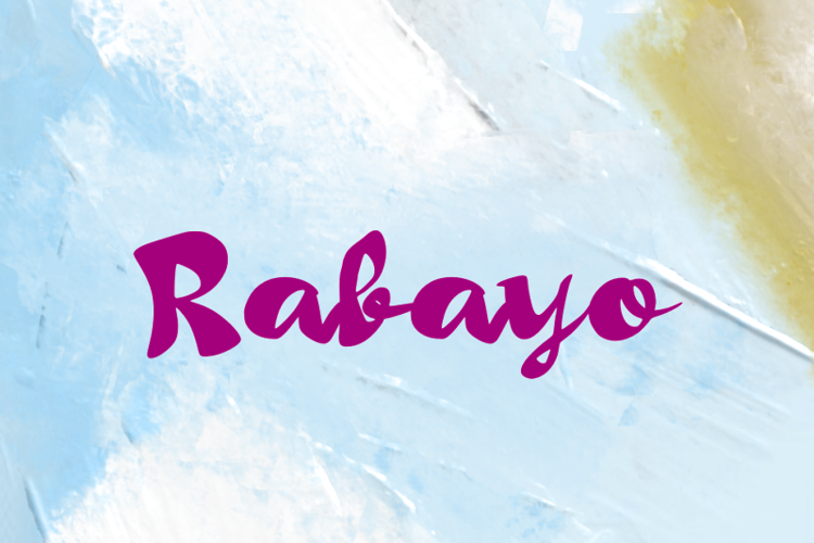 Rabayo Font