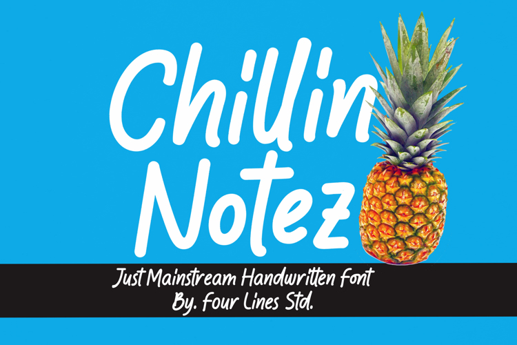 Chillin Notez Font