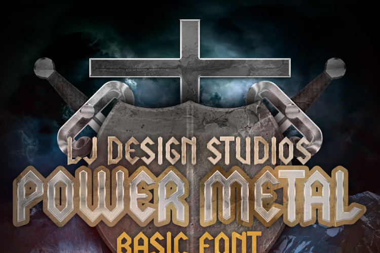 LJ Power Metal Font