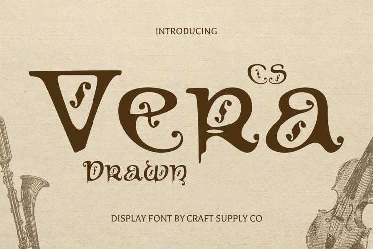Preview of CS Vera Drawn Font