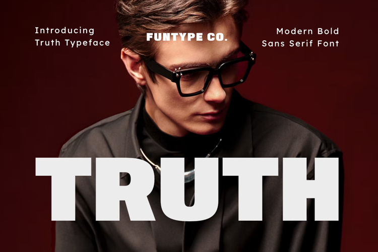 Preview of Truth Font
