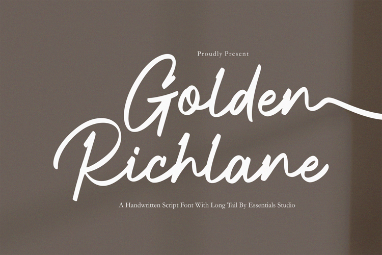 Golden Richlane Font