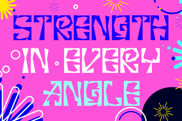 Preview of Pixel Mirage Font