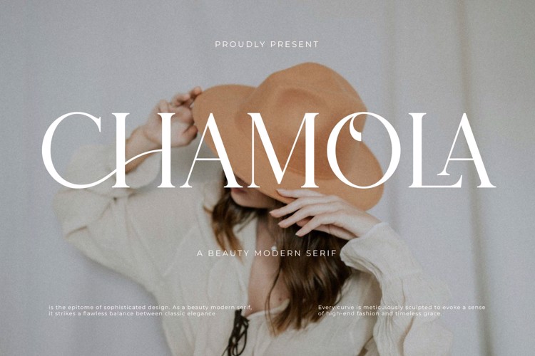 Preview of Chamola Font