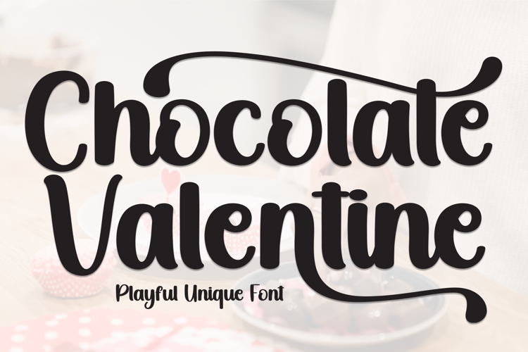 Preview of Chocolate Valentine Font