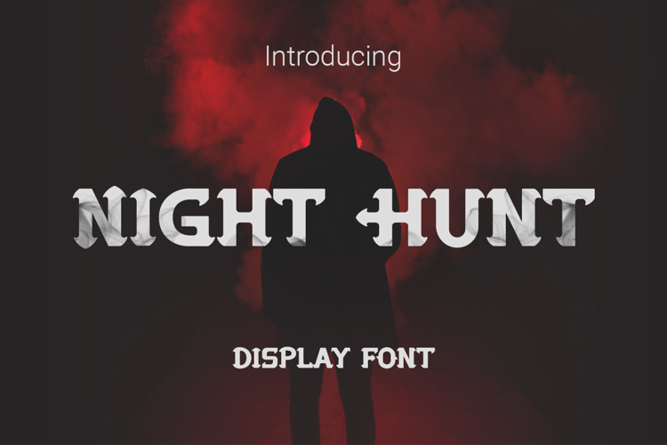 Preview of Night Hunt Font