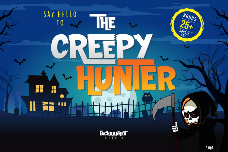 THE CREEPY HUNTER Font