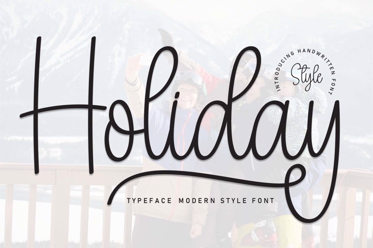 Holiday Font