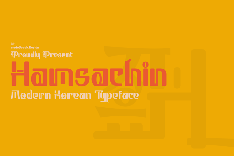 Preview of Hamsachin Font