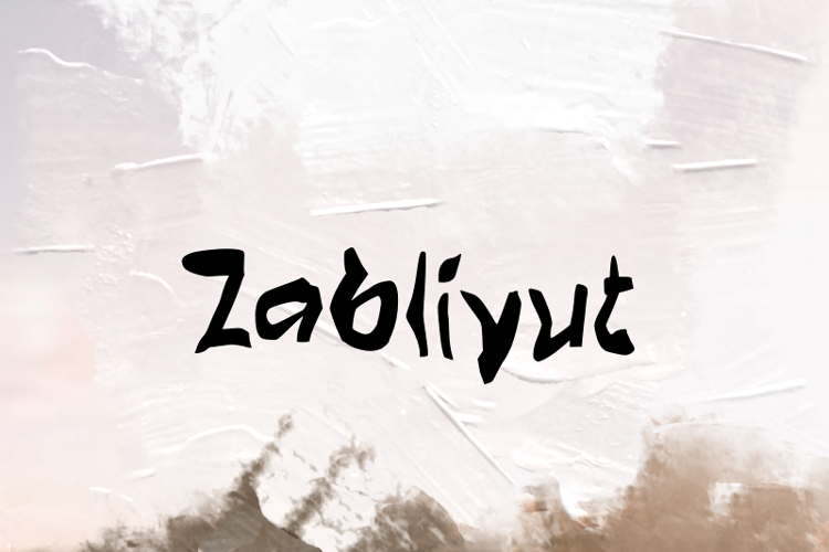 Preview of z  Zabliyut Font