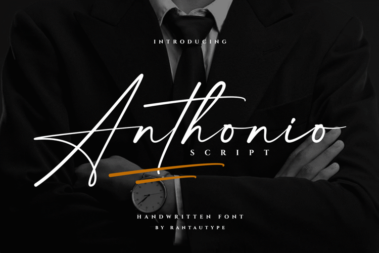 Anthonio Script Font