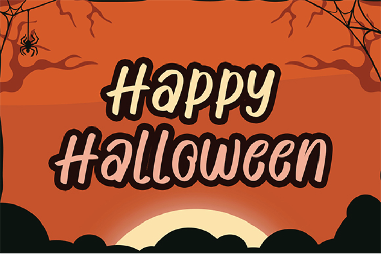 Preview of Coco Creepy Font