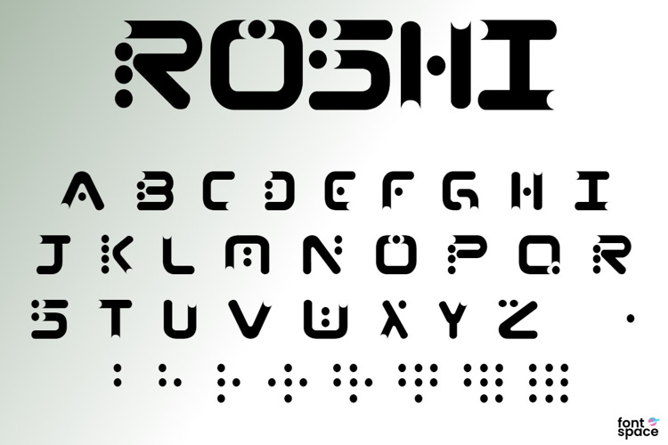 13 Roshi Font