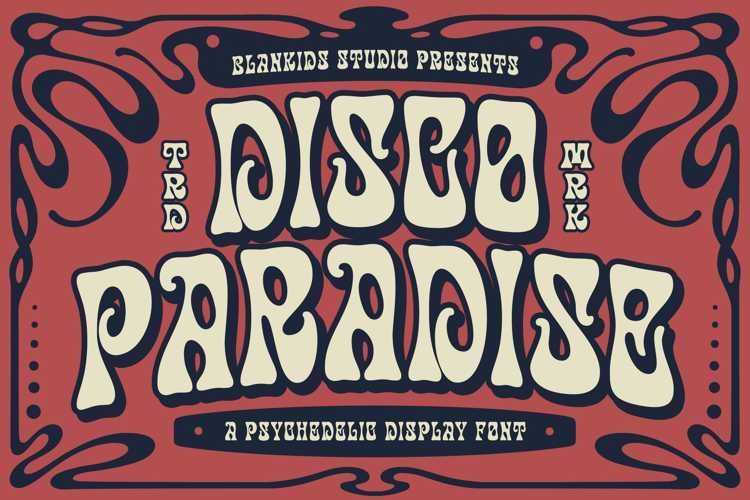 Preview of Disco Paradise Font
