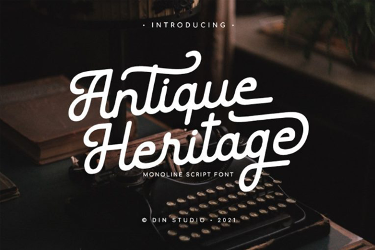 Antique Heritage Font
