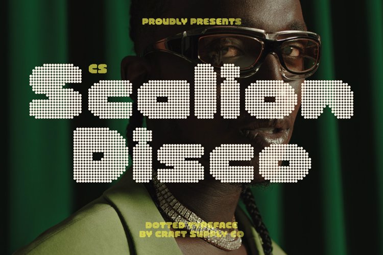Preview of CS Scalion Disco Font