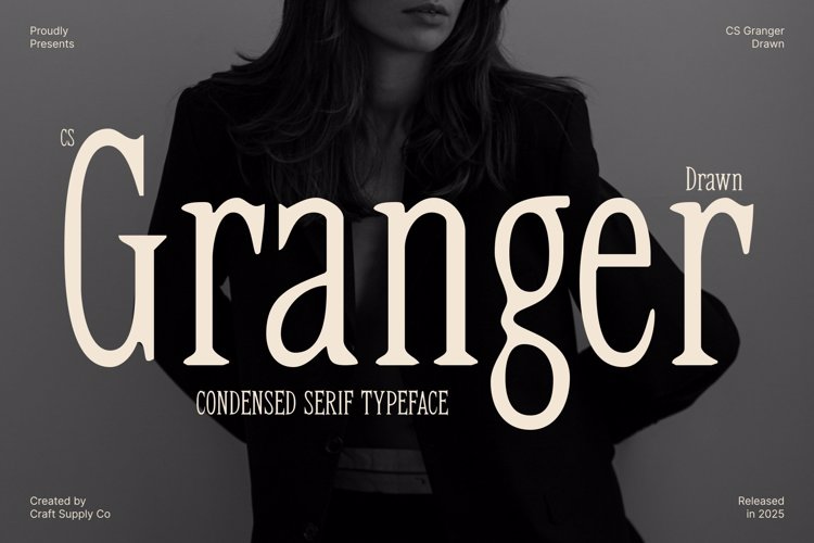 Preview of CS Granger Drawn Font