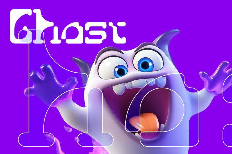 Preview of Groutpix Flow Alien Font