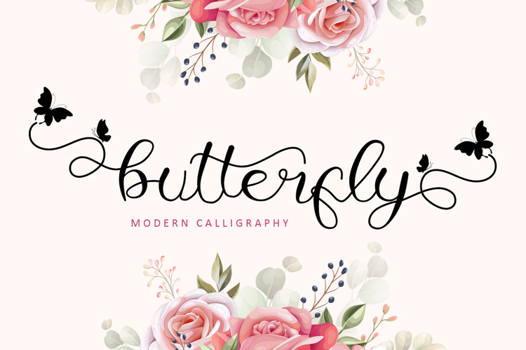 Butterfly Font