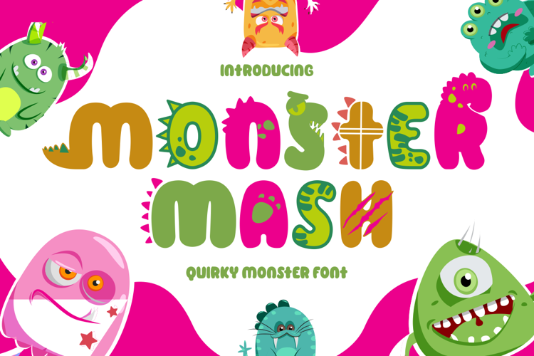 Preview of Monster Mash Font