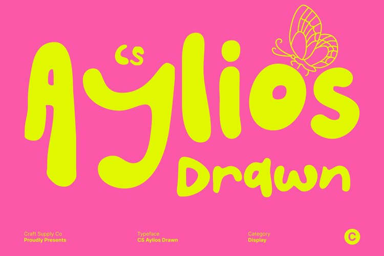 Preview of CS Aylios Drawn Font