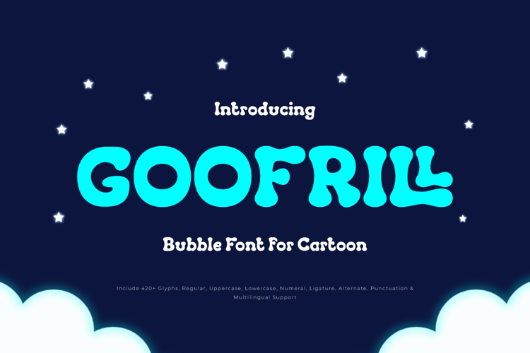 Preview of Goofrill Font