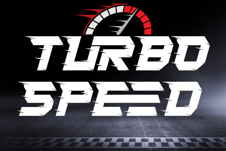 Turbo Speed Font