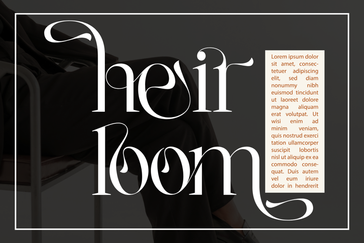 Preview of Blending Freedom Font