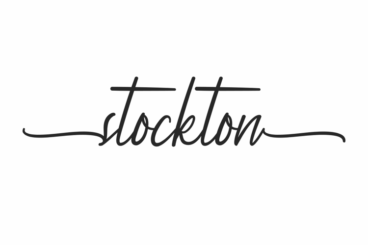 Stockton Font