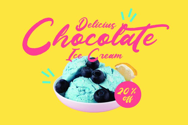 Preview of Jichelo Rosela VERSION Font