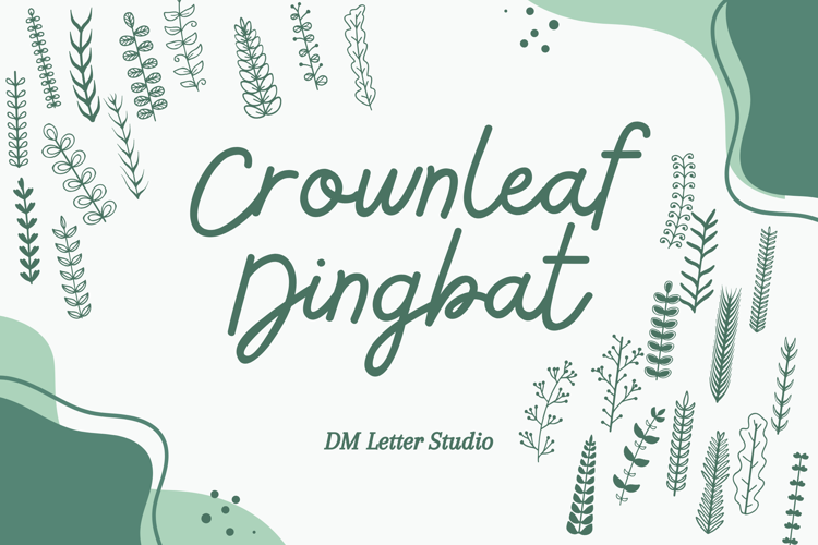 Preview of Crownleaf Dingbat Font