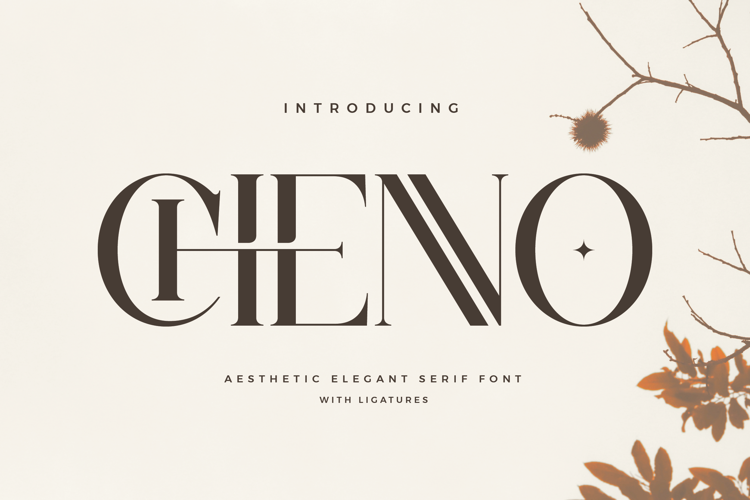 Preview of Chenno Font