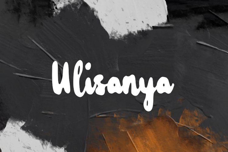 Preview of u Ulisanya Font