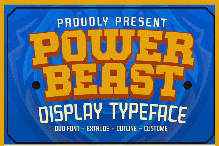 Power Beast Font