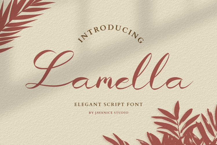 Lamella Font