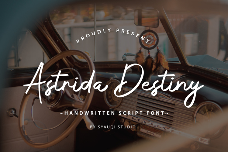 Preview of Astrida Destiny Font