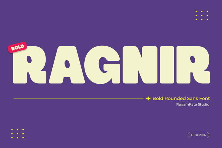 Preview of Ragnir Font