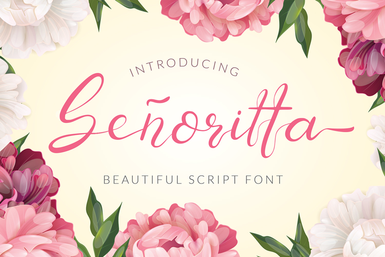 Senoritta - Beautiful Script Font