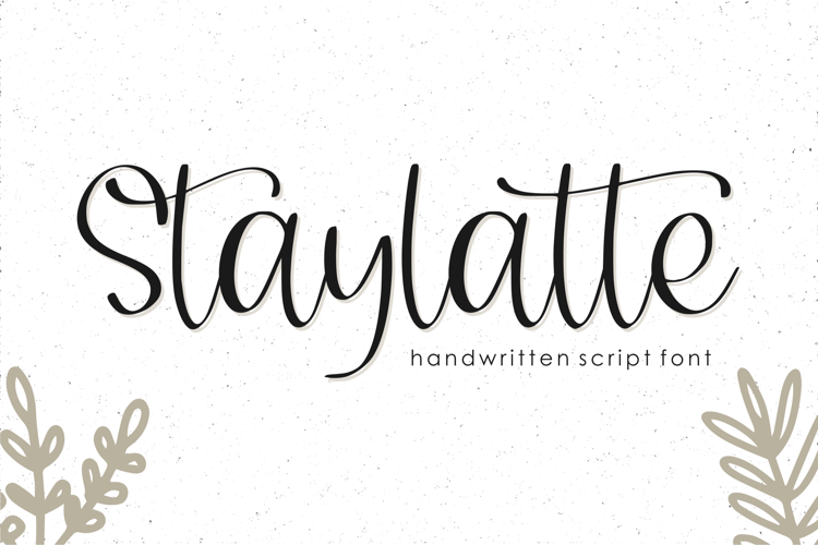 Staylatte Font