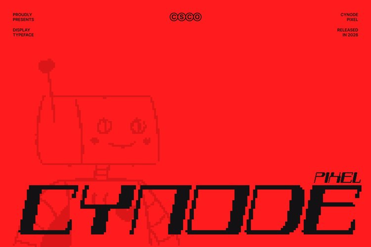 Preview of Cynode Pixel Font