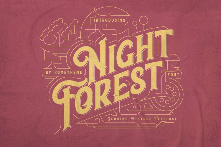 Night Forest Font