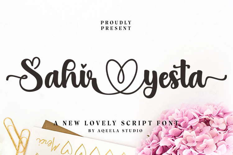 Sahir Yesta Font