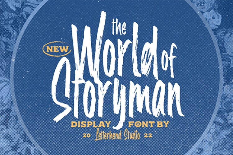 The World Of Storyman Font