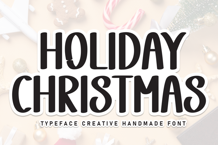 Preview of Holiday Christmas Font