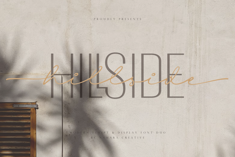 Hillside Font