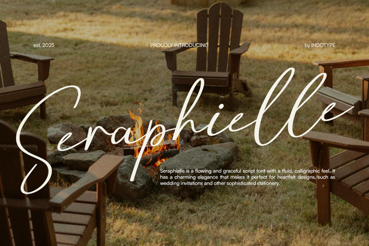 Preview of IT Seraphielle Font